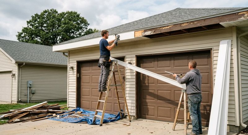 Aluminum Fascia Replacement in Olathe, KS
