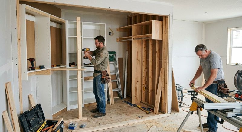 Closet Construction in Raleigh, NC
