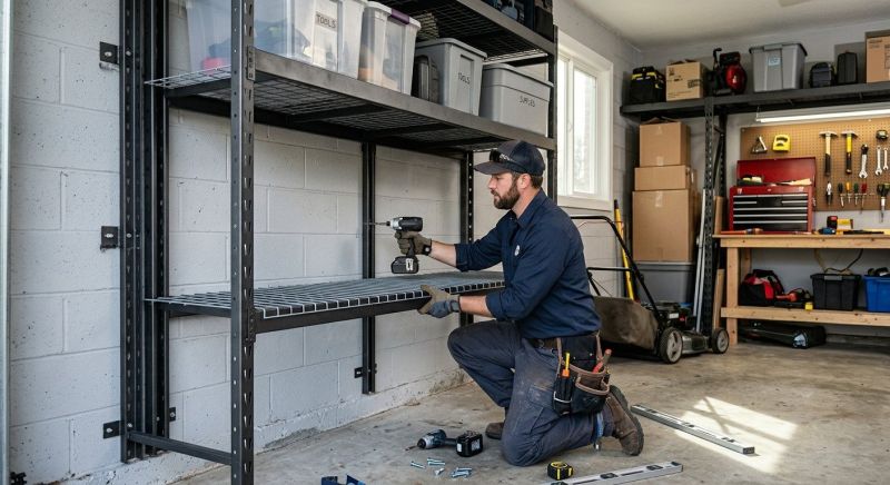 Garage Shelves Installation in Arlington, VA