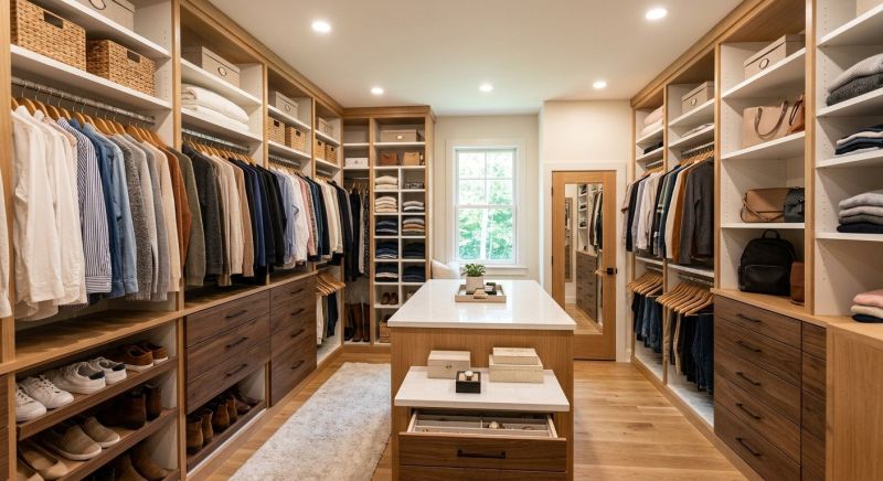 Walk In Closet Installation in Charlotte, NC