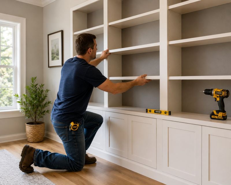 Bookshelves Installation in Charlotte, NC