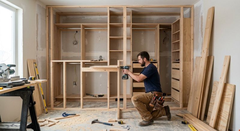 Closet Construction in Raleigh, NC