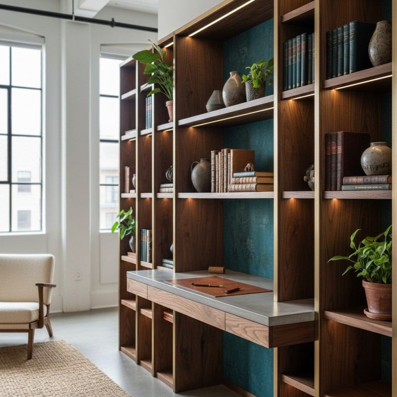 Custom Bookshelves Service in Charlotte, NC
