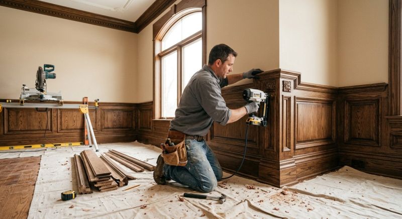Custom Wood Trim Installation in Wilmington, NC