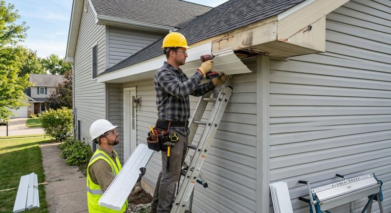 Eaves Installation in Kansas City, KS