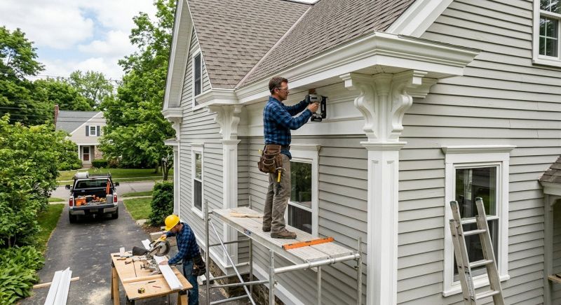 Exterior Millwork Installation in Alpharetta, GA