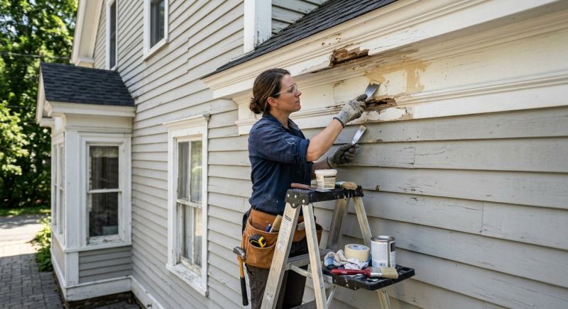 Exterior Molding Repair in Alpharetta, GA