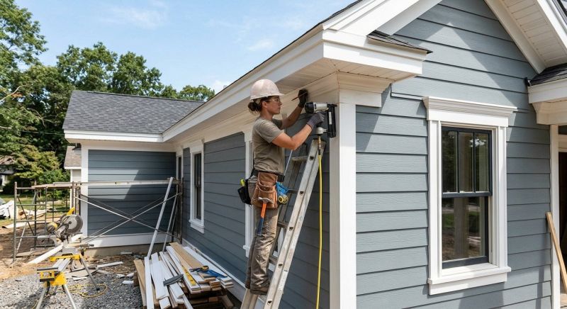 Exterior Trim Work in Alpharetta, GA