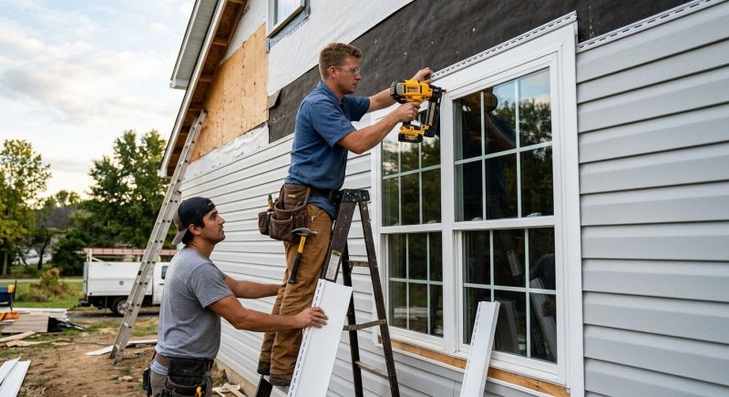 Exterior Trim Work in Kansas City, KS