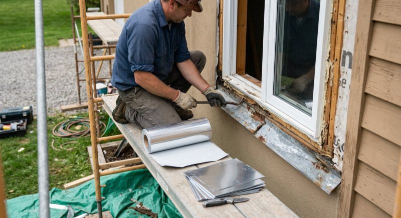 Exterior Window Molding Repair in Alpharetta, GA