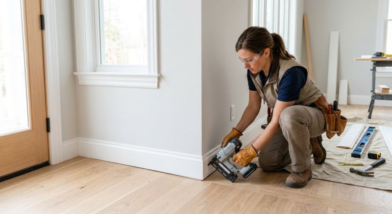 Floor Trim Installation in Wilmington, NC
