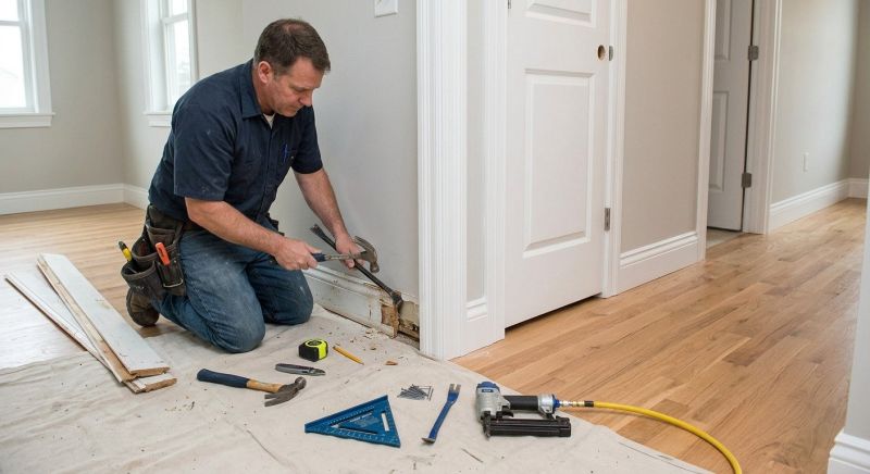 Floor Trim Installation in Kansas City, KS