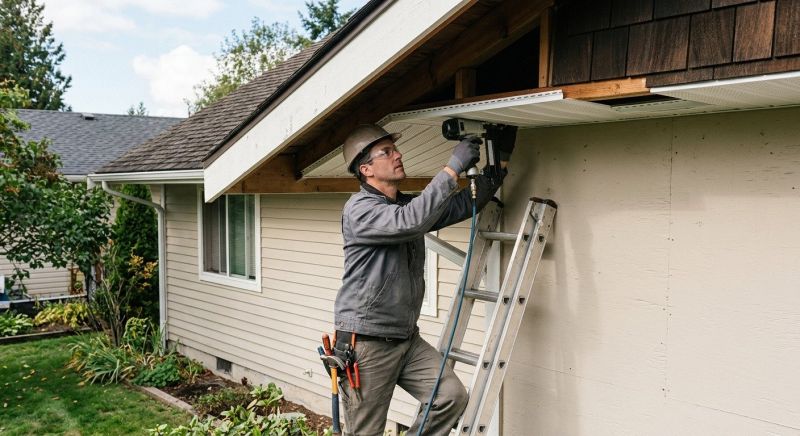 Gable Vent Installation in Wilmington, NC