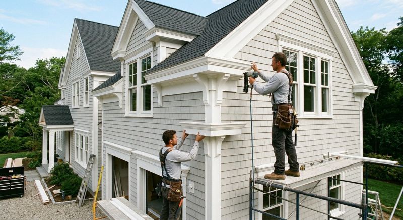 Gable Vent Installation in Conroe, TX