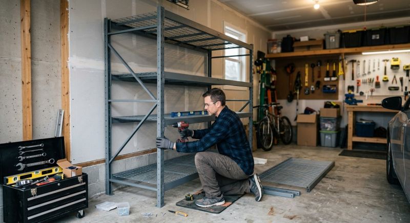 Garage Shelves Installation in Raleigh, NC