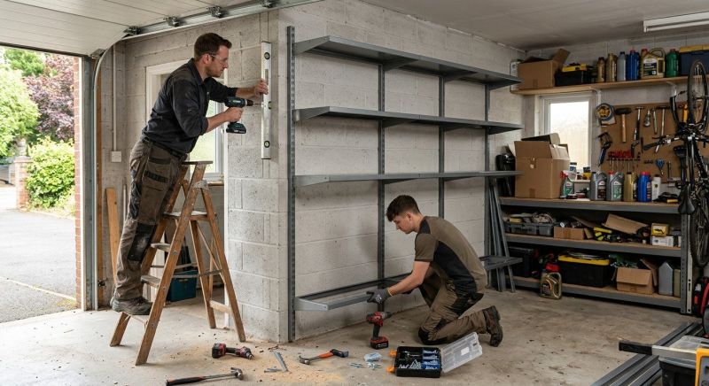 Garage Shelves Installation in Montgomery County, MD