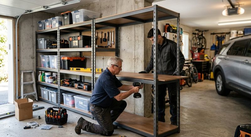Garage Shelves Installation in Charlotte, NC