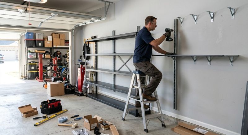 Garage Shelves Installation in Rockville, MD