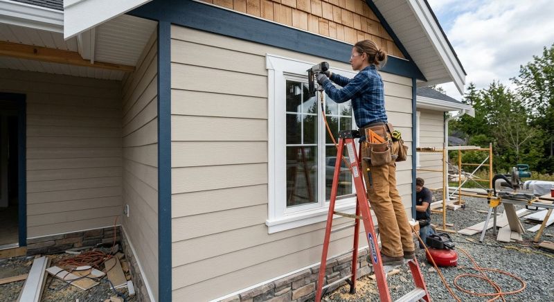 House Trim Installation in Wilmington, NC