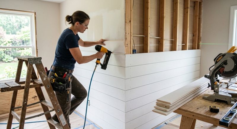 Interior Cladding Installation in Wilmington, NC