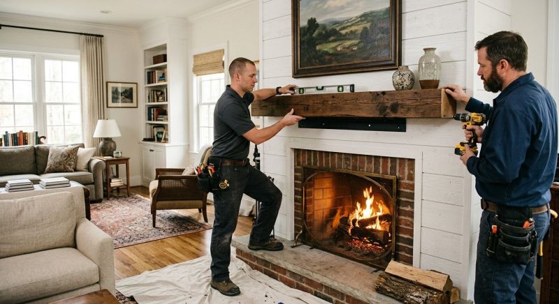 Mantel Mounting Service in Wilmington, NC
