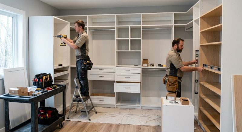 Mudroom Closet Installation in Charlotte, NC