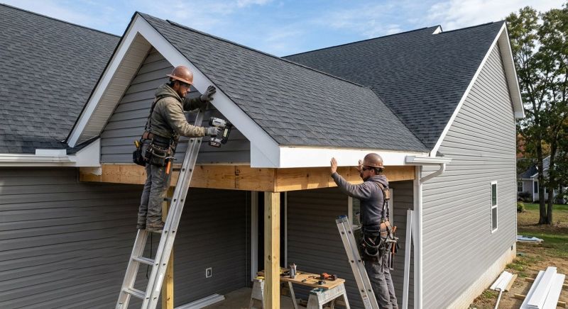 Roof Fascia Installation in Alpharetta, GA