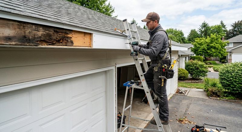 Rotted Fascia Repair in Conroe, TX