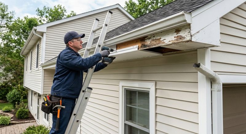 Soffit Repair in Overland Park, KS