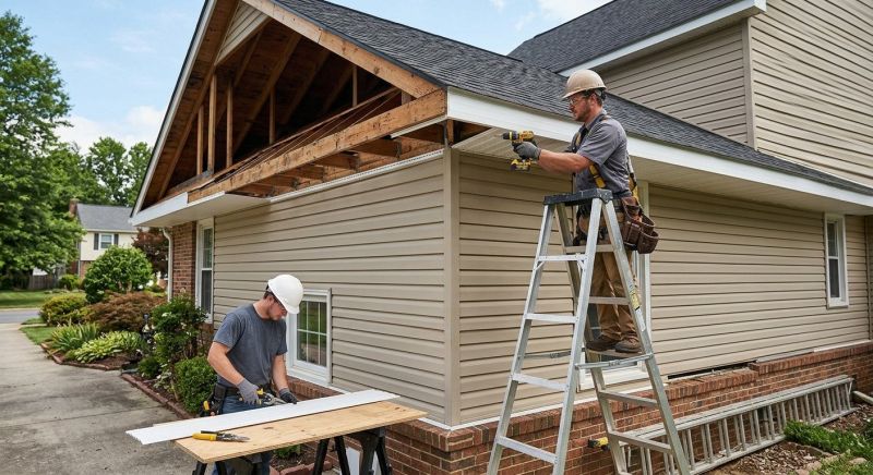 Soffit Replacement in Conroe, TX