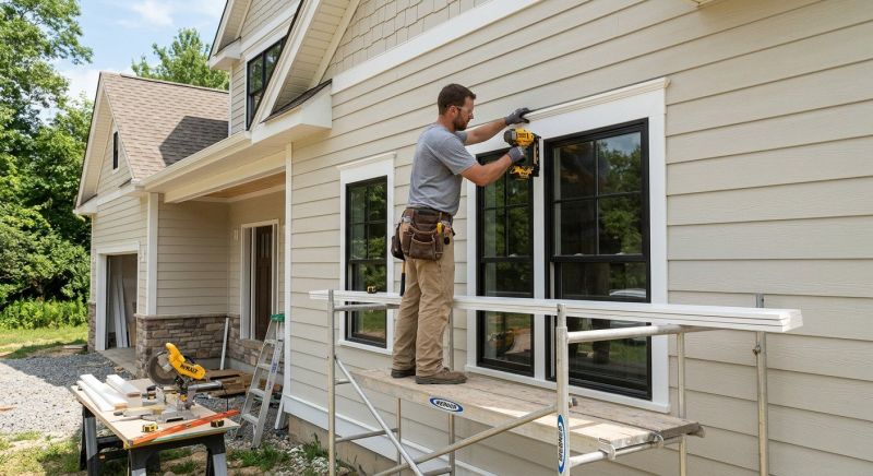 Vinyl Trim Installation in Conroe, TX