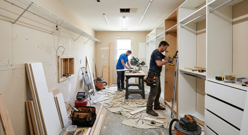 Walk In Closet Remodeling in Raleigh, NC