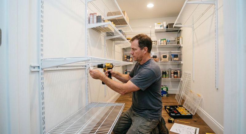 Wire Rack Installation in Raleigh, NC