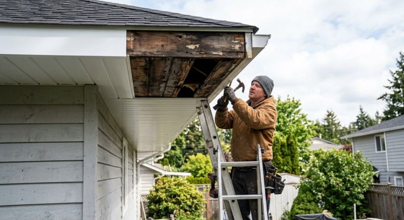 Wooden Eaves Repair in Alpharetta, GA