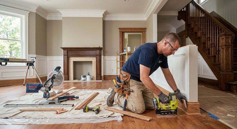 Wooden Edging Installation in Wilmington, NC
